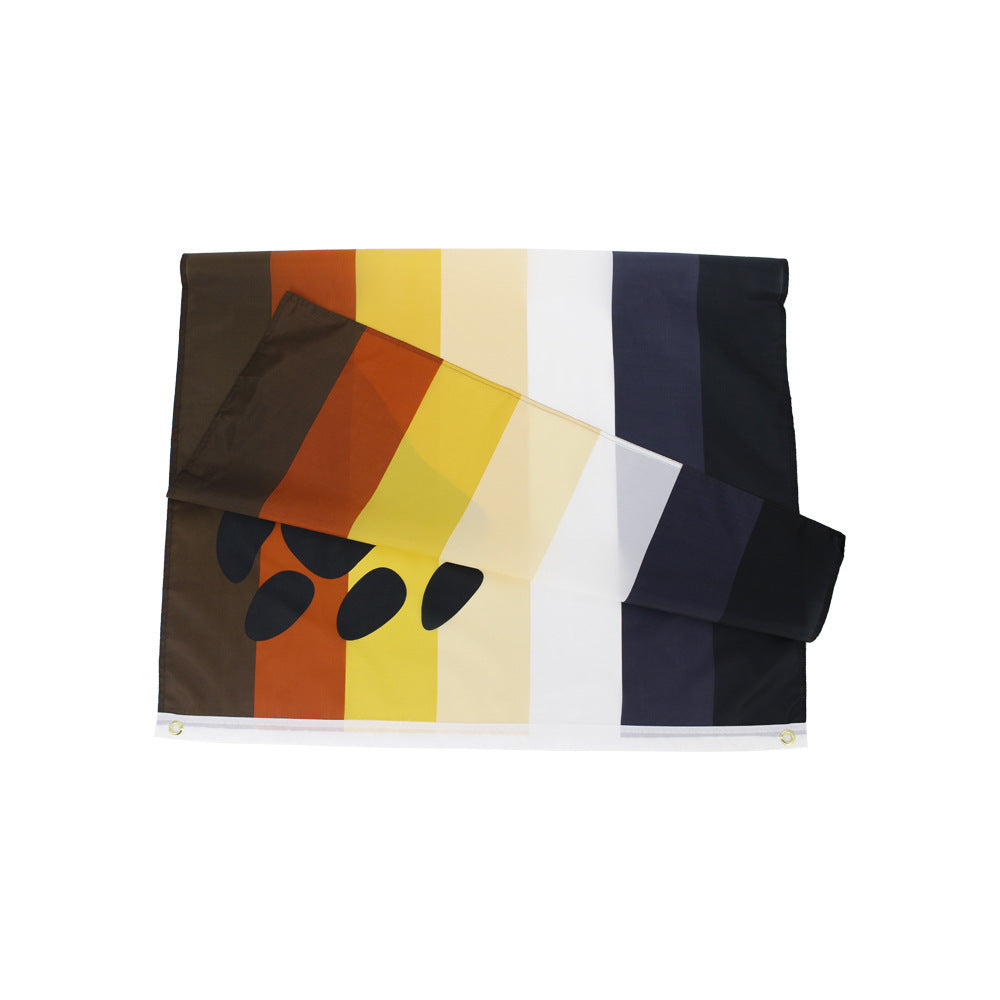 Bear Brotherhood Gay Pride Flag