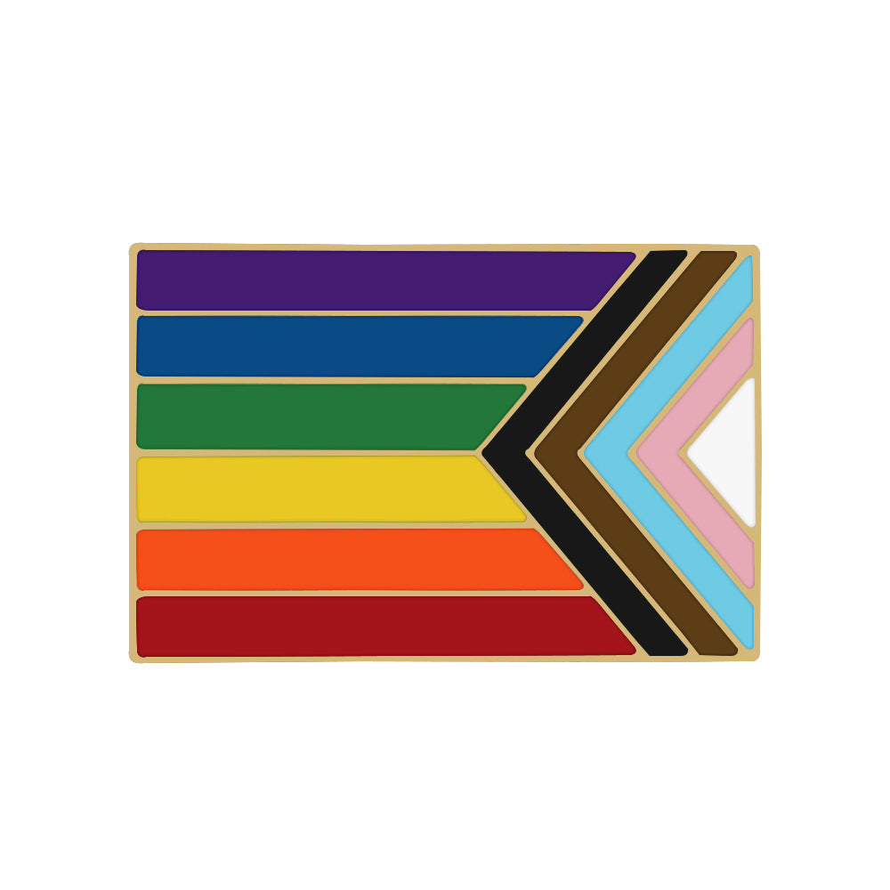 Pride Flag\Heart Brooch