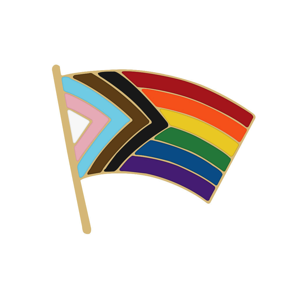 Pride Flag\Heart Brooch