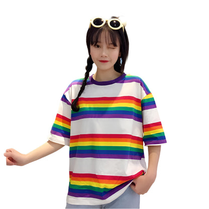 Rainbow short sleeve t-shirt