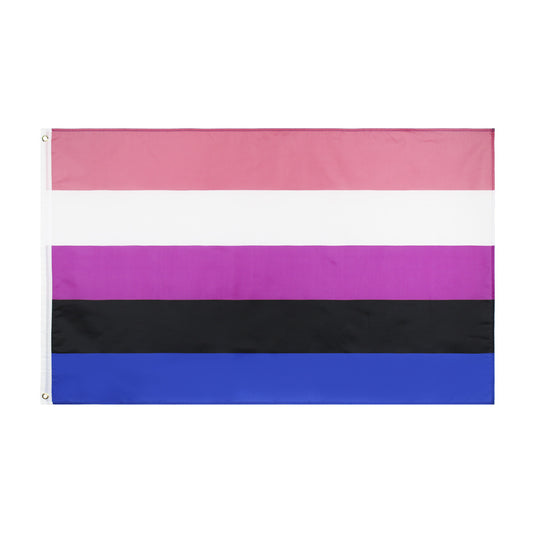 Genderfluid Color Pride Flag
