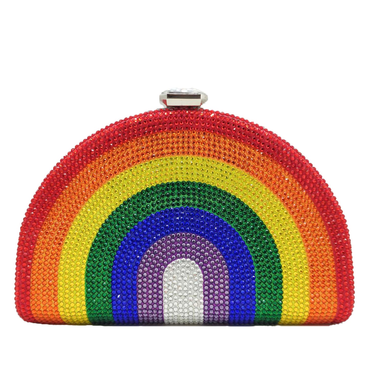 Metallic Rainbow Clutch Bag – Party-Ready Shine