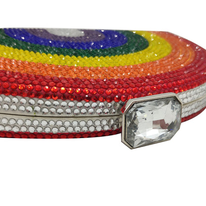 Metallic Rainbow Clutch Bag – Party-Ready Shine