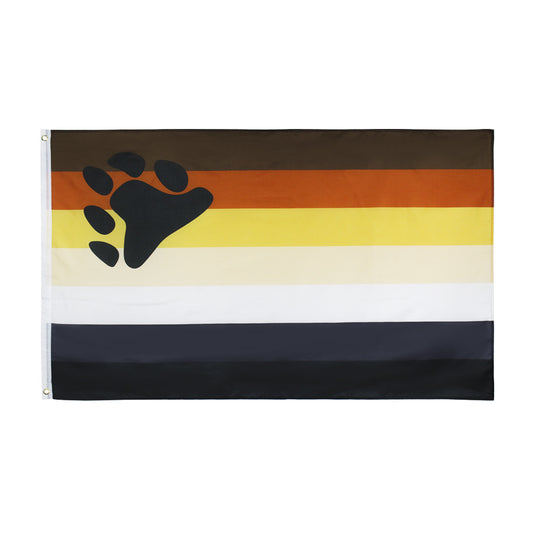 Bear Brotherhood Gay Pride Flag