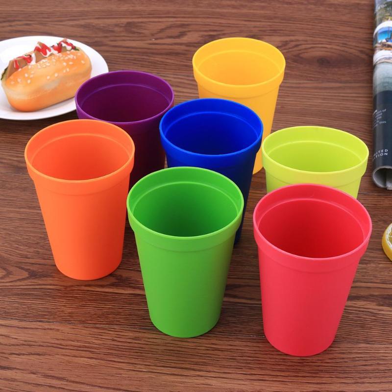 Rainbow Travel Drinkware Set – Bottle + 7 Stackable Cups