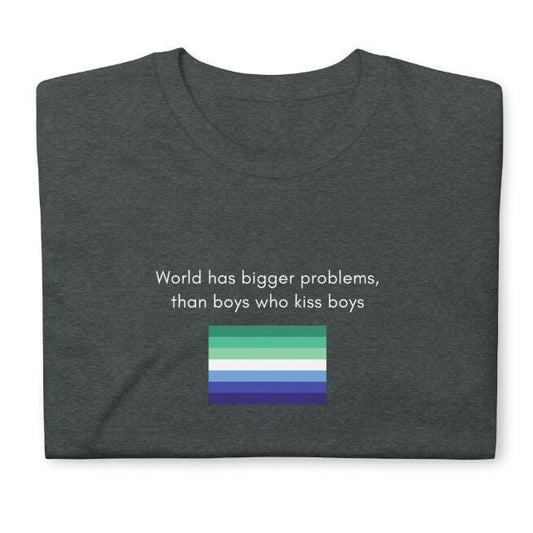 Gay Men’s Pride Flag Loose-Fit Tee